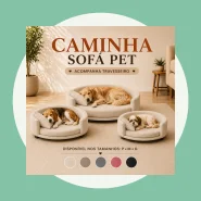 Caminha para o Seu Pet Descansar