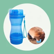 Bebedouro e Comedouro 2 em 1 para Pets