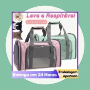 Bolsa de Transporte para Viajar com Cães e Gatos