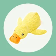 Brinquedo para Pet Cão Poliéster Pelúcia Pato
