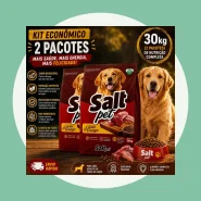 Ração para Cães Adultos Carne e Frango 30kg para Cachorro