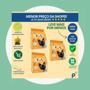 Areia Higiênica Biodegradável Catbio 12 Kg (3 Pacotes de 4