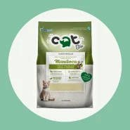 Kits Areia Higiênica Biodegradável para Gatos Catbio Mandioca Forma
