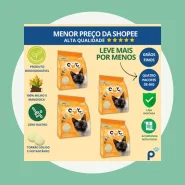 Areia Higiênica Biodegradável Catbio 16 Kg (4 Pacotes de 4