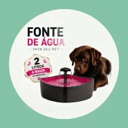 Fonte de Água 2l para Cães e Gatos