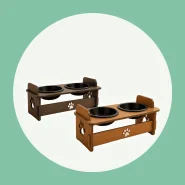 Comedouro Elevado para Cães e Gatos