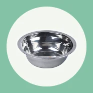 Comedouro em Inox para Cães e Gatos