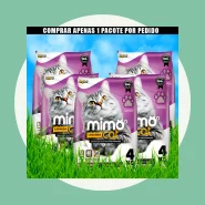 Kit Fardo 5 Pacotes 4kg de Areia Sanitária Granulado Forma