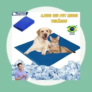 Tapete Gelado Refrescante para Pet Cachorro Gato Grande 30*40 40*50