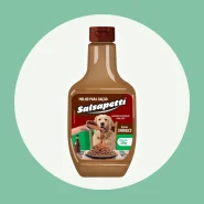 Molho para Ração de Cachorro Sabor Churrasco 250g Cremoso Salsapetti