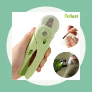 Kit Cortador de Unhas para Cães e Gatos, com Tesoura