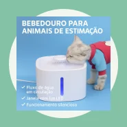 Fonte de Água 3l com Filtro para Cães e Gatos