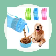 Bebedouro e Comedouro 2 em 1 para Pets