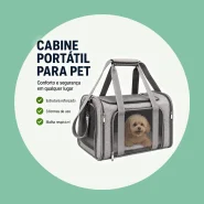 Bolsa de Transporte para Viajar com Cães e Gatos
