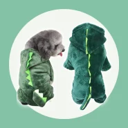 COD Quatro Pernas Dinossauro Cosplay Casaco De Gato Roupas