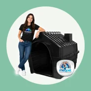 Casa Casinha Plástica Para Cachorro N6 N7 N8 N9 Porte Médio e Grande.