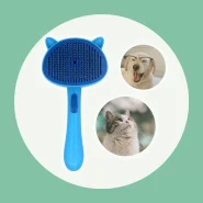 Escova Removedora De Pelos Pets Cães E Gatos