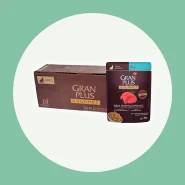 Caixa 18un Ração Úmida Granplus Sache Gato Adulto Atum 85g