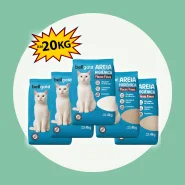 Areia Sanitária Para Gatos Bellgato 20kg