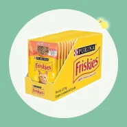 Kit 15 unidades Sachê Friskies Gato Sabor Salmão 85g Ração Úmida