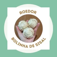 Brinquedo roedor de sisal para roedores