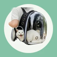 Mochila Pet Astronauta Gato Cachorro Bolsa Transportadora