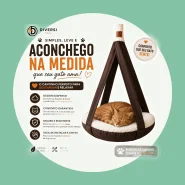 🔥 CAMA SUSPENSA ACONCHEGO SIMPLES PARA GATOS  CONFORTO, DESCANSO