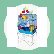 Gaiola Para Hamster Grande Completa 3 Andares Com Tubo Labirinto.