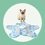 Brinquedo Gato Tapete Móvel Elétrico Borboleta Automática Teaser