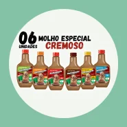 Kit 6 Molho para Ração de Cachorro 250g Salsapetti Vários