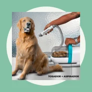Kit 7 em 1 para Pets: Tosador, Aspirador e Cuidados Práticos
