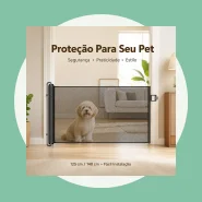 Tela Pet Para Animais de Estimação Portão de Segurança.