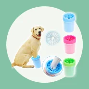 Limpa Patas De Animais Em Silicone Pets Copo Limpador Banho