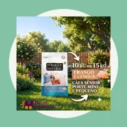 Ração Fórmula Natural Life Cão Sênior Mini e Pequeno 10kg e15kg