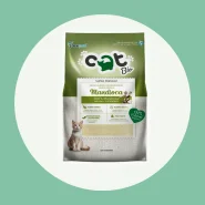 Areia Higiênica Biodegradável para Gatos Catbio Mandioca Forma