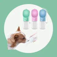 Garrafa de Água 350 550ml Pet Passeio Bebedouro com Trava