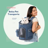 Bolsa de Transporte para Viajar com Cães e Gatos