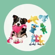 Brinquedo de Pelúcia Estridente para Cães e Gatos Resistente