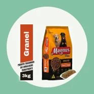 Ração para Cachorro Magnus Chips Adulto Sabor Carne e Frango
