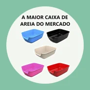 Caixa de Areia Gatos Grande