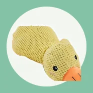 Brinquedo Cachorro de Mastigação Interativo em Forma de Pato