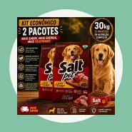 Ração para Cães Adultos Carne e Frango 30kg para Cachorro