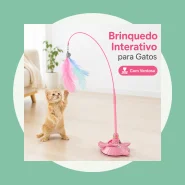 Brinquedo Interativo para Divertir Seu Pet
