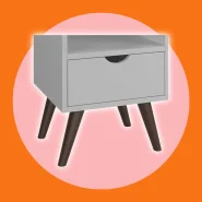 Kit 4 Pés Palito de Plástico Antiderrapante Retro Para Móveis Multiuso Móveis Sala Quarto Cozinha
