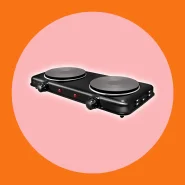 Fogão De Mesa Elétrico Elgin Double Cook 2 Bocas 2000w