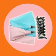 24 Pçs Conjunto de Saco de Confeiteira de Silicone