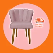 ENVIO IMEDIATO - Poltrona Cadeira para Manicure Salão de Mulher Pétala
