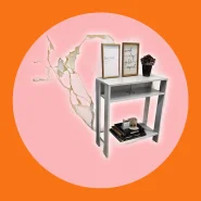 Aparador mesinha, mesa de apoio, mesa de impressora, mesa de café, sala, cozinha, mesa bebedouro