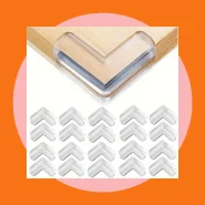 20 Protetor de Silicone de Mesa Quina para Móveis Quadrado