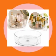 Organizador Giratório 360 Multiuso para Cozinha Molhos Cosméticos
